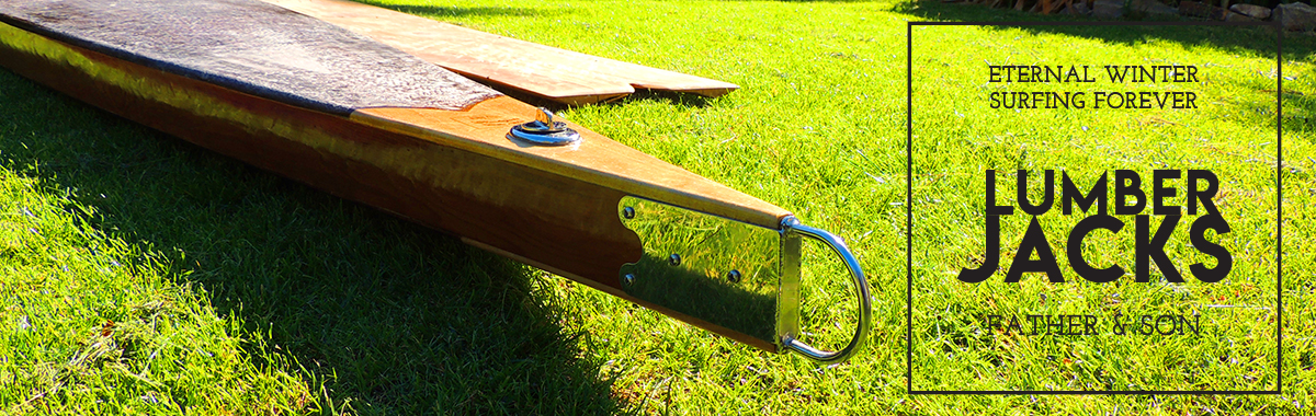 bandeau toothpick surf en bois fait en bretagne vintage surfboards finistere france