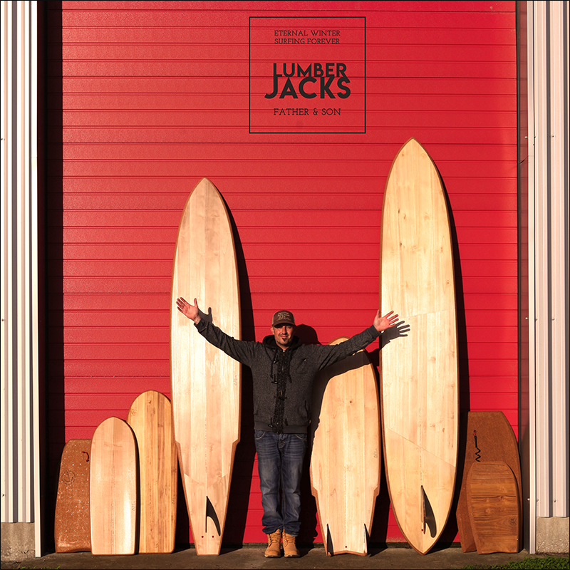 quiver surfboards bois liège eco responsable
